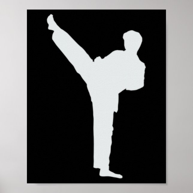 Martial Arts Karate Poster (Framsidan)