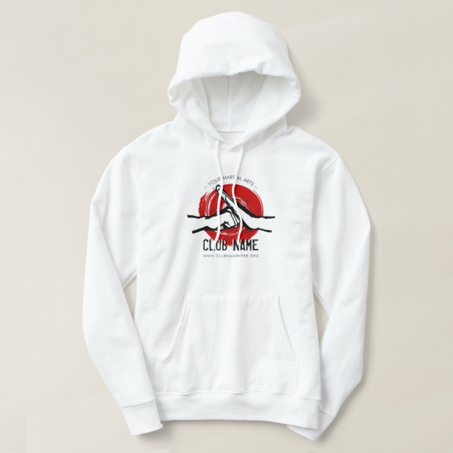 Martial Arts Klubb Hoodie (Design framsida)
