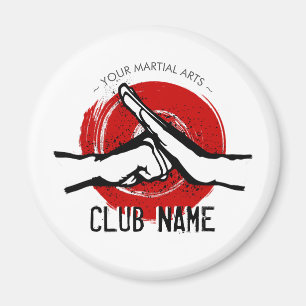 Martial Arts Klubb Magnet