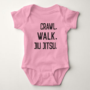 Martial Arts - Kryp Walk Jiu jitsu - karate baby T Shirt