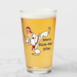 Martial Arts Merry Kick-Mas-jul Glaskopp