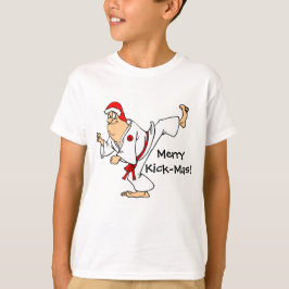 Martial Arts Merry Kick-Mas-jul T Shirt