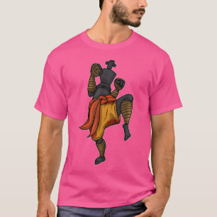 Martial Arts Muay Thai Fighter Chess Biet Muay Th T Shirt