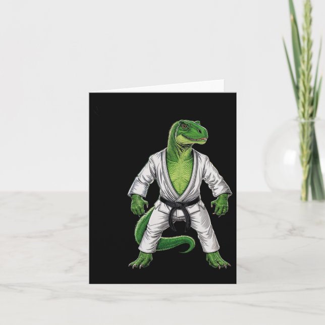 Martial Arts Ninja Jiu Jitsu Karate Kort (Framsida)