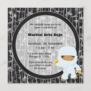 Martial Arts Open House Inbjudningar