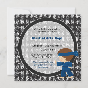 Martial Arts Open House Inbjudningar