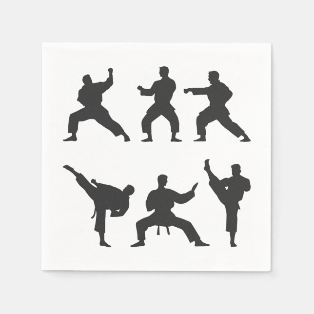 Martial Arts Paper Pappersservett (Framsidan)