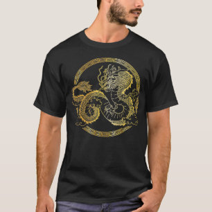 Martial Arts Shirts Chinese Tai Chi Dragon TShirt T Shirt