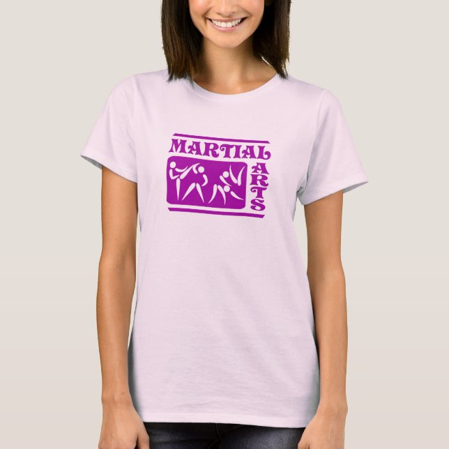Martial Arts-skjorta - välj stil & färg T-shirt (Framsida)