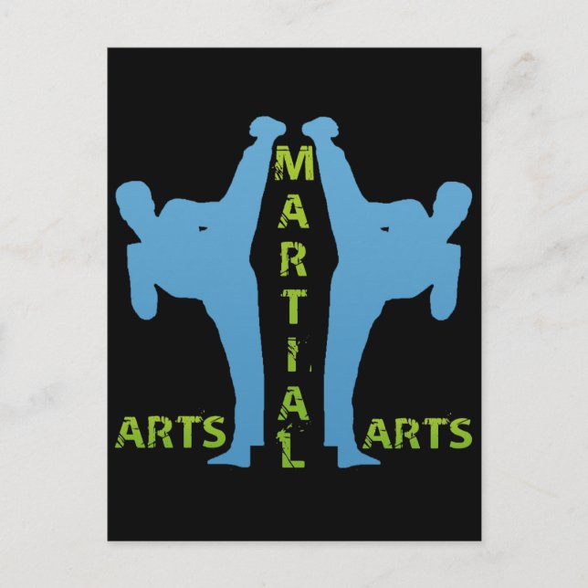 MARTIAL ARTS VYKORT (Framsida)