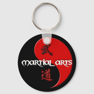 Martial Arts Yin Yang Nyckelring