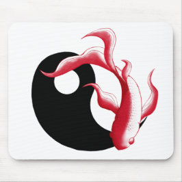 Martial Flow Abstrakt YinYang Kampsportdekal Musmatta