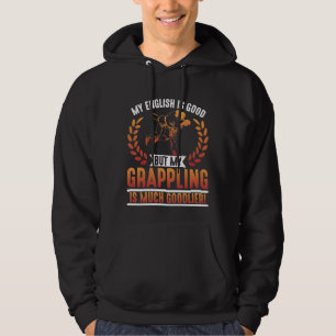 Martial konst Fighing Brazilian Jiu Jitsu Grapplin Hoodie