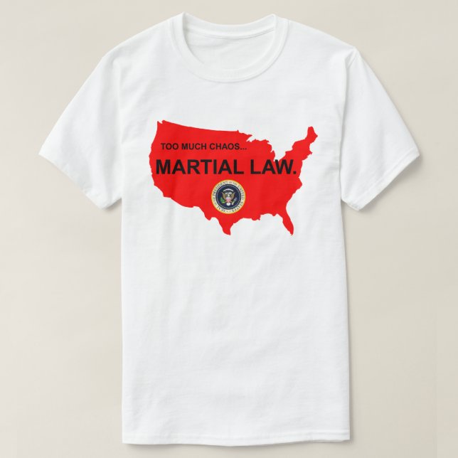 Martial Law T-Shirt (Design framsida)
