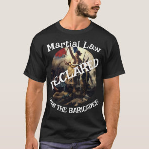 Martial Law Trump Ställer In 2026 Midtermsval T Shirt
