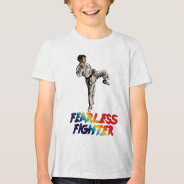 "Martial Mastery, Fearless Fighter" T Shirt