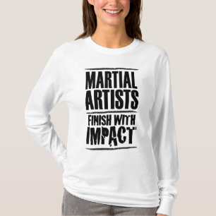 Martialartister Avslutar med kollision T Shirt