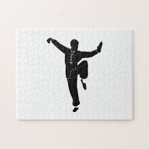 Martialartister - Välj bakgrund färg Pussel