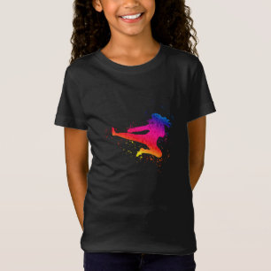 Martialkonst av honkön, Hög kind, Färg Stänk T Shirt