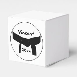 Martialkonst Basic Black Bälte Presentaskar