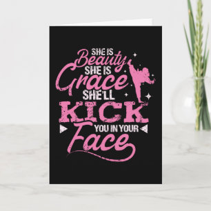 Martialkonst Beauty and Grace Kort