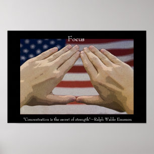 Martialkonst Focus Inspirational Poster