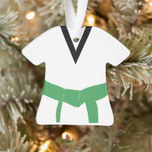 Martialkonst Grönt Bälte Uniform
