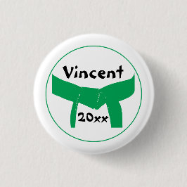 Martialkonst Grönten Bälte Knapp