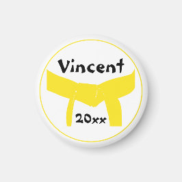 Martialkonst Gulten Bälte Magnet