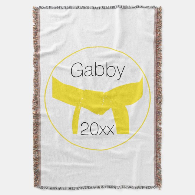 Martialkonst Gulten Bälte Mysfilt (Framsidan Vertikal)