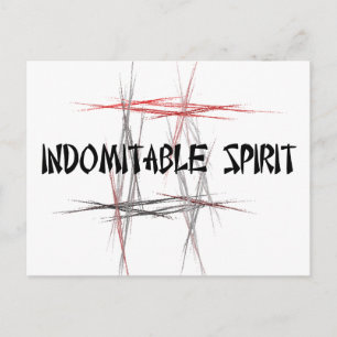 Martialkonst Indomitable Spirit Vykort