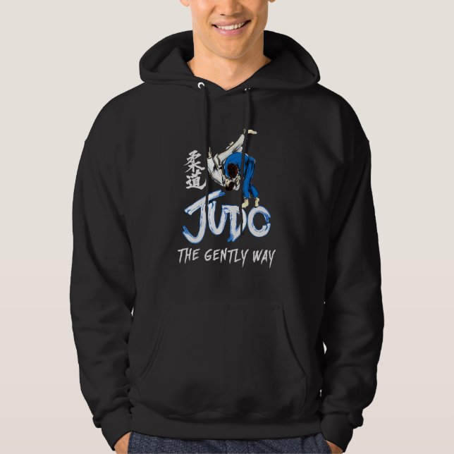 Martialkonst Judo Throw MMA Hoodie (Framsida)