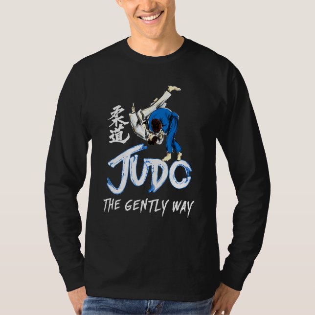 Martialkonst Judo Throw MMA T Shirt (Framsida)