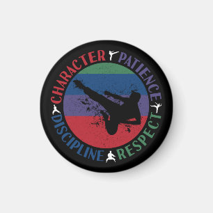 Martialkonst - Karate Core Values Magnet