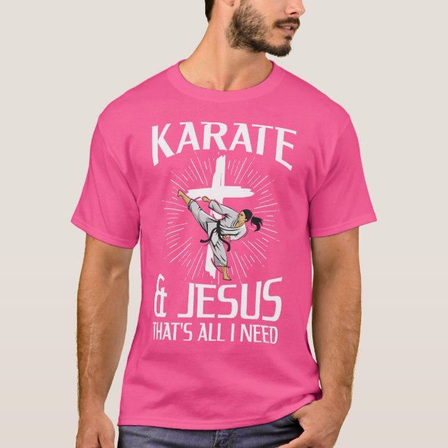 Martialkonst Karate Design for a Karate Instructor T Shirt (Framsida)