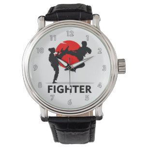 Martialkonst Karate Kambat Fighting eller Sparring Armbandsur