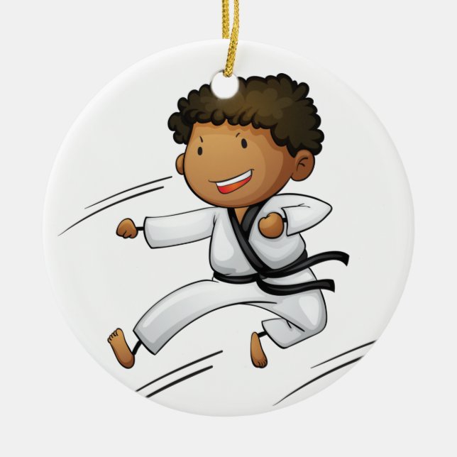 Martialkonst / Karate Ornament (Framsidan)