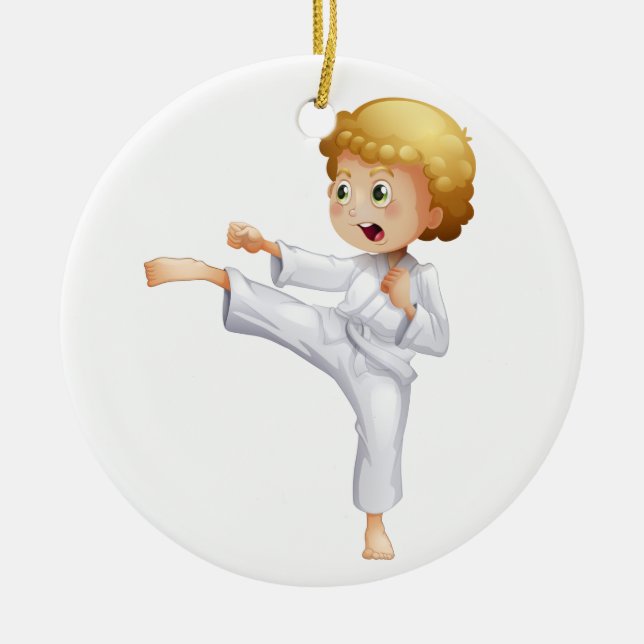 Martialkonst / Karate Ornament (Framsidan)