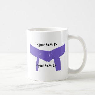 Martialkonst Lila Bälte Kaffemugg