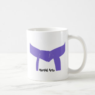 Martialkonst Lila Bälte Kaffemugg