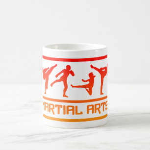 Martialkonst mugg - välj stil & färg