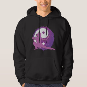 Martialkonst och Meditation Qigong Yin och Yang Hoodie