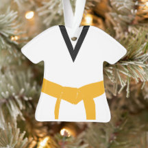 Martialkonst Orange Bälte Uniform