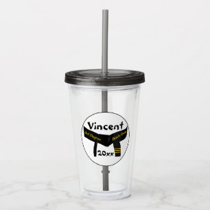 Martialkonst, tredje gradens svart Bälte Take Away Mugg