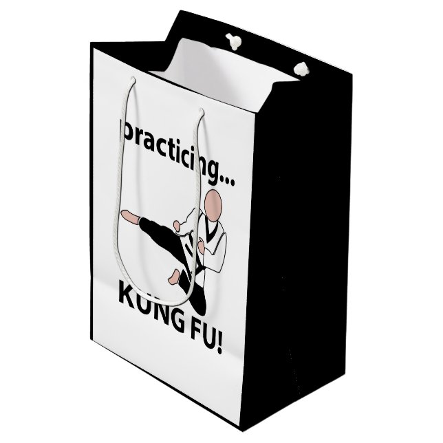 Martialkonsten kung fu Black Bälte (Framsidan Vinklad)