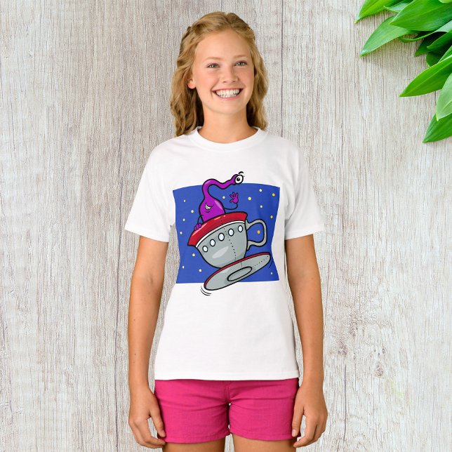 Martian Character Girls T-Shirt (Skapare uppladdad)