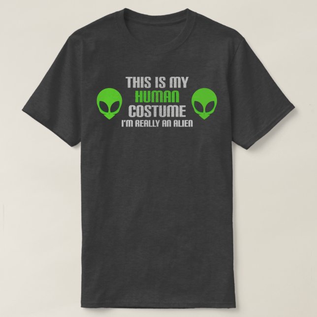 Martian Costume T Shirt (Design framsida)