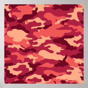 MARTIAN DESERT CAMO/CAMOUFLAGE DAZZLE MÖNSTER POSTER