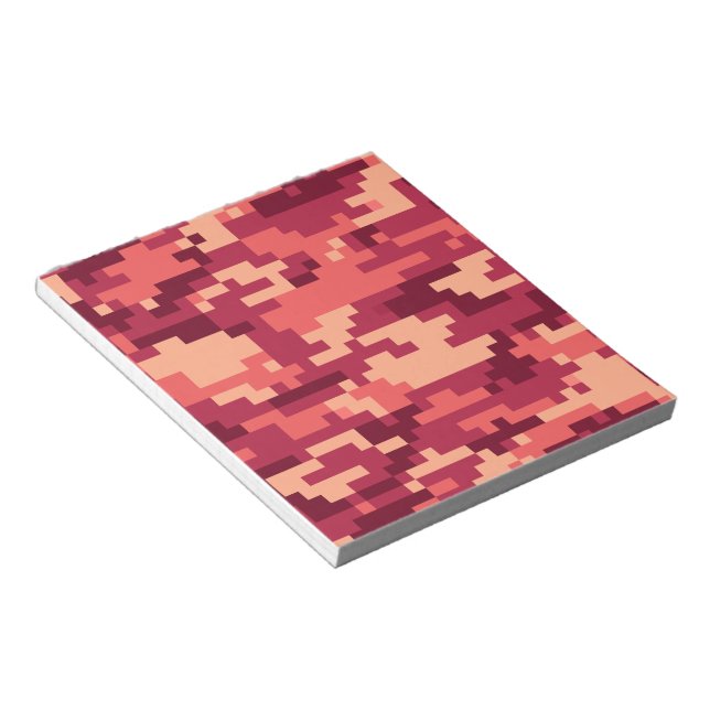 MARTIAN DESERT DIGITAL CAMO/CAMOUFLAGE ANTECKNINGSBLOCK (Vinklad)