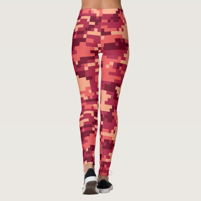 MARTIAN DESERT DIGITAL CAMO/CAMOUFLAGE LEGGINGS (Baksida)